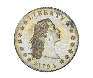 Duit syiling lama Amerika 1794 Duit syiling lama Amerika 1794